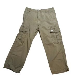 Levi's Cargo Baggy Cargo Pants, Khaki, Size 36/30